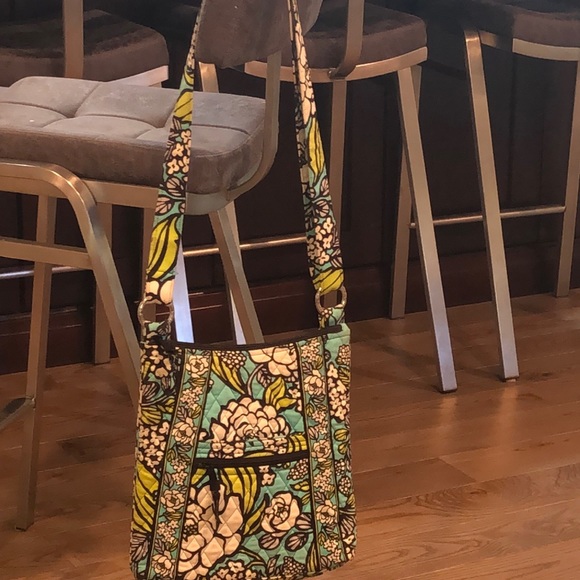Vera Bradley Crossbody Hipster Island Blooms - Picture 4 of 5